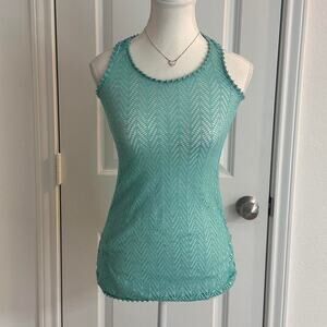 Circo Size Medium Vintage Y2K Beachy Knitted Tank